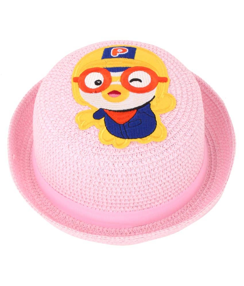Zacharias Unisex Kids Straw Hat (Pack of 1)