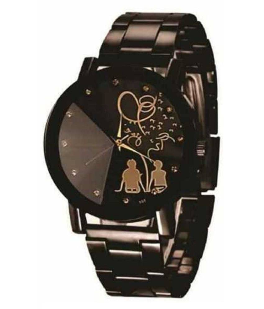     			newmen - Brown Stainless Steel Analog Womens Watch