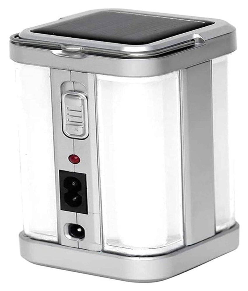     			24 ENERGY 90W Emergency Light with Solar Panel LV-321S Multicolour - Pack of 1