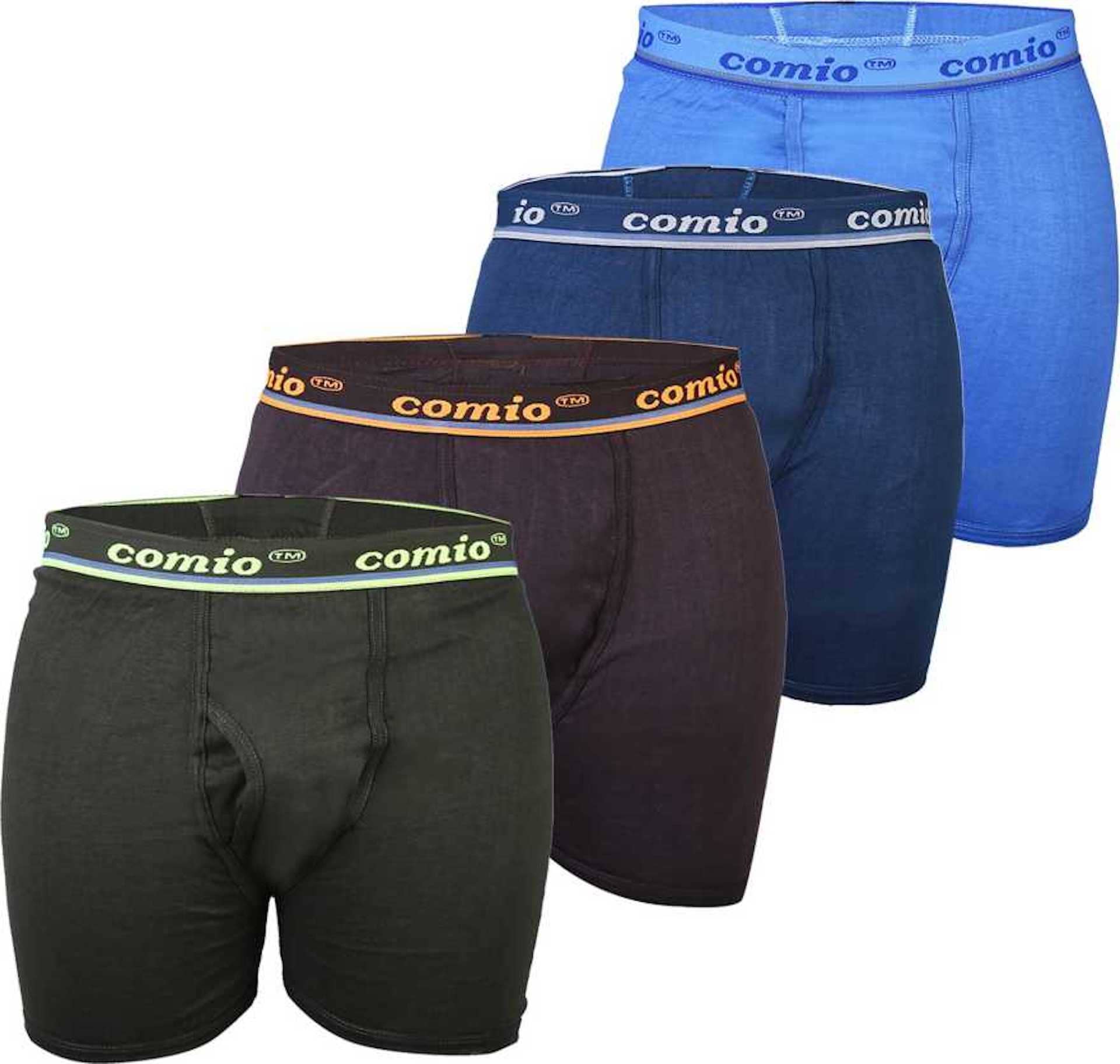 Comio Pack of 5 Cotton Blend Men's Trunks ( Multicolor )