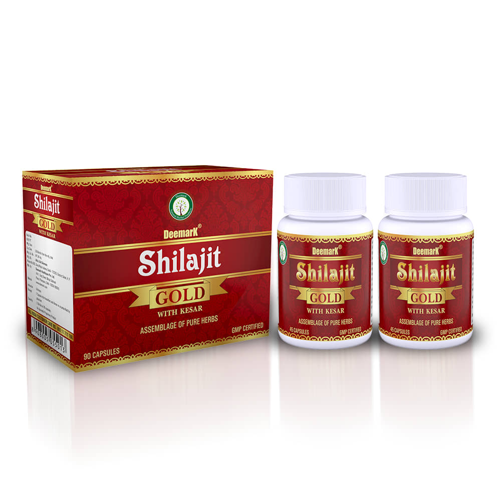 Deemark Pure Shilajeet Gold (90 Cap) (Pack Of 1)