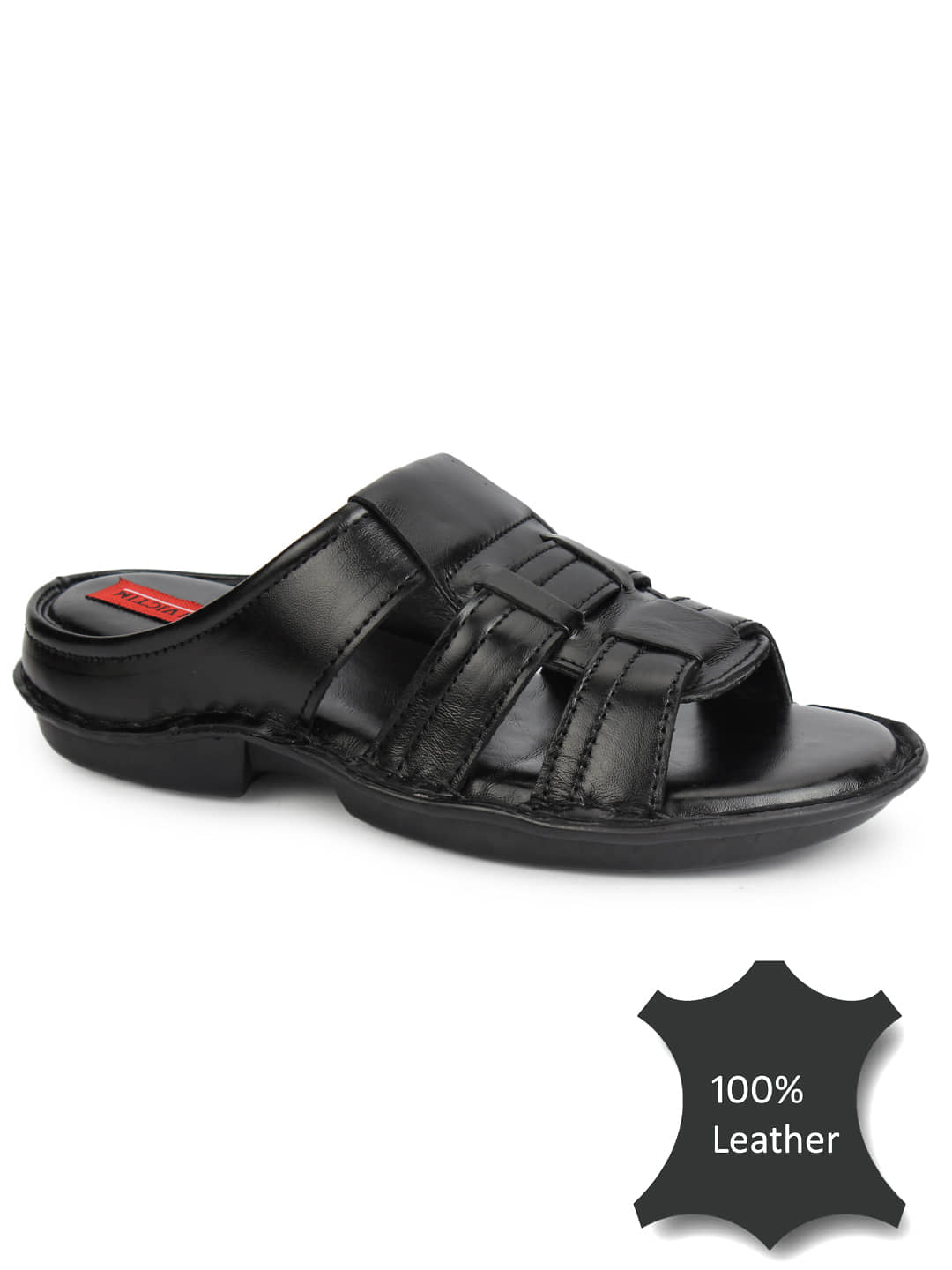 Fashion Victim Black Flip Flops