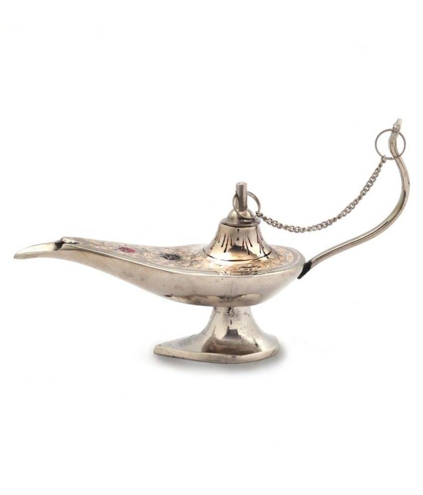     			Gunnu Sales Silver Brass Handicraft Showpiece - Pack of 1
