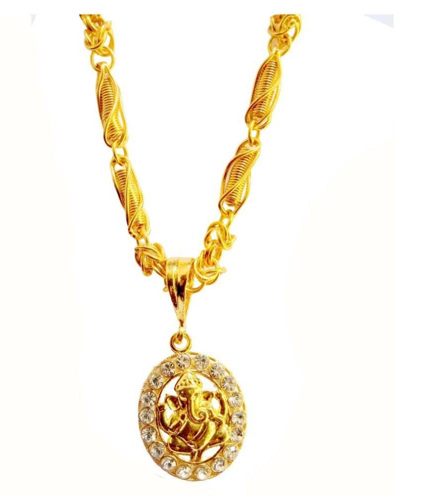 shankhraj mall Gold Plated Chain ( Set of 1 )