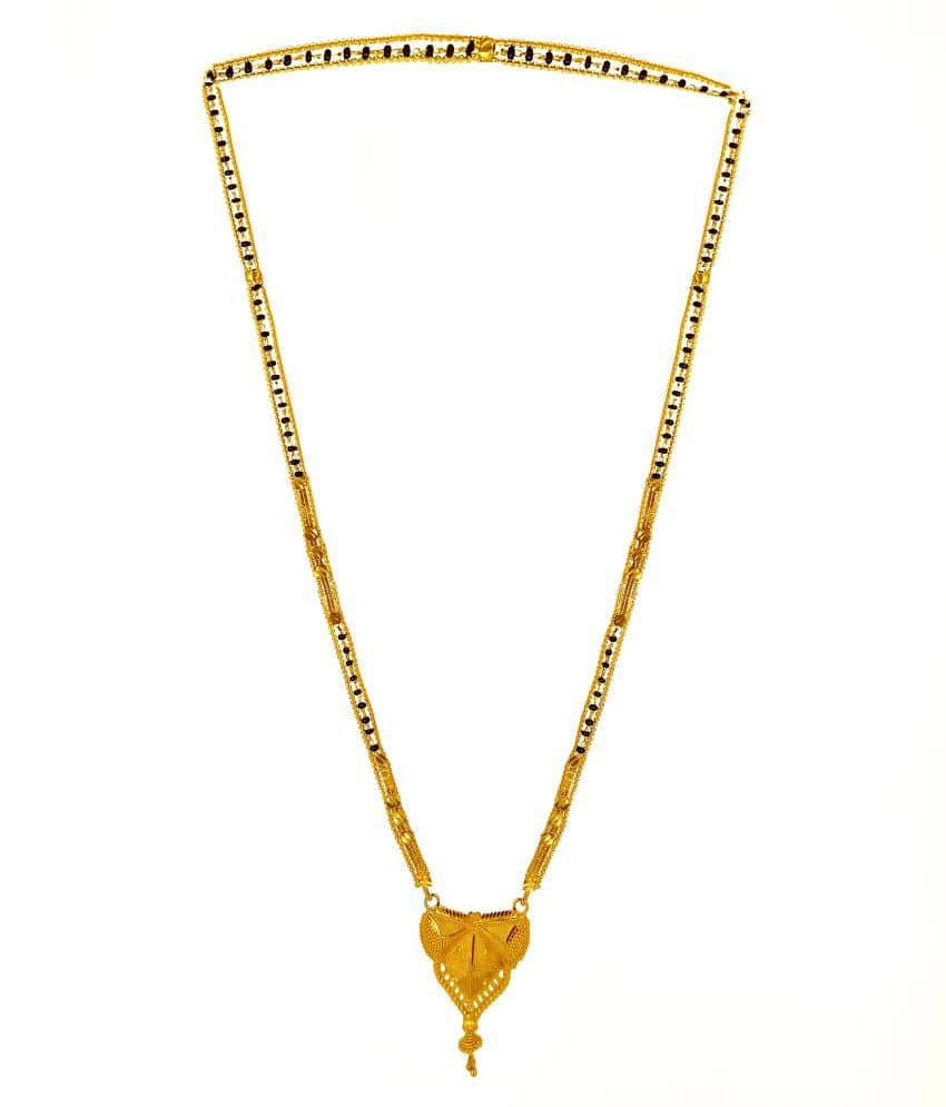 Shankhraj Mall Gold Plated Letest & Designer Mangalsutra For Women-100184