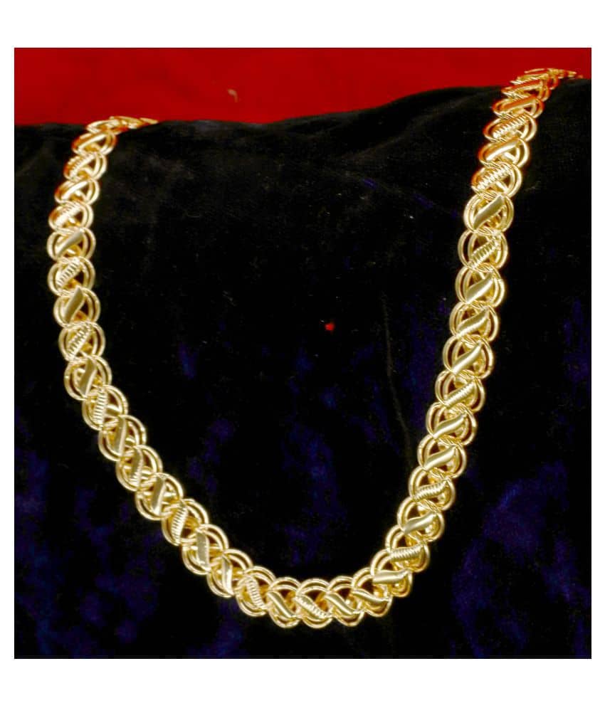 shankhraj mall Gold Plated Chain ( Set of 1 )