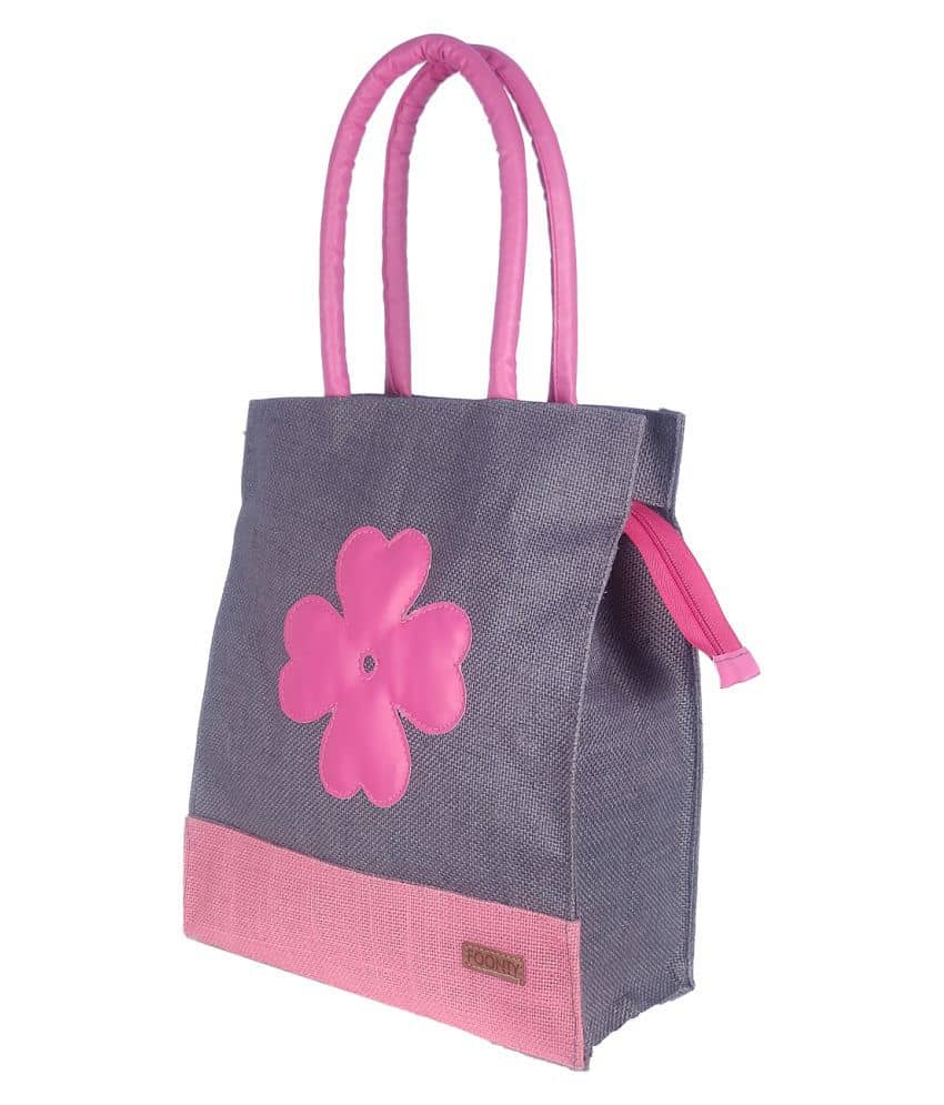 Foonty Gray Lunch Bags - 1 Pc - Handbags | Buy online on ZillyBuy