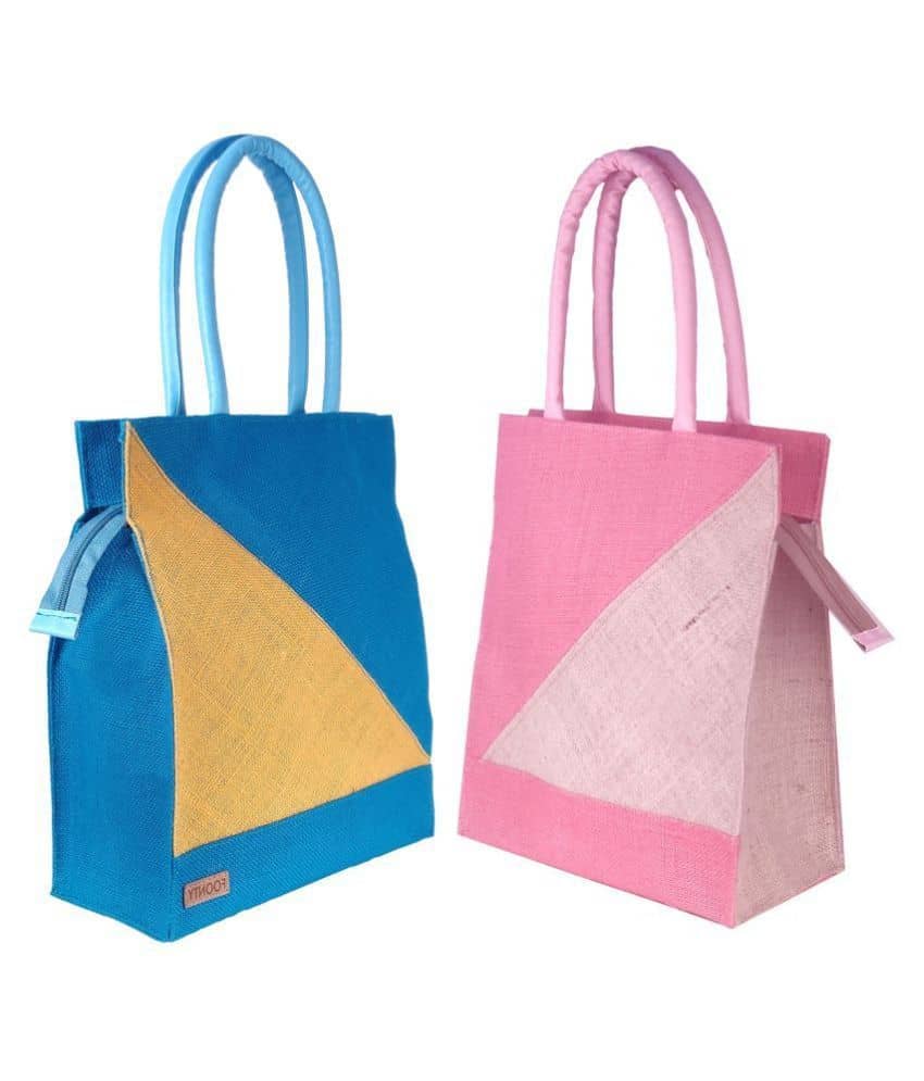 Foonty Multi Lunch Bags - 2 Pcs - Handbags | Buy online on ZillyBuy