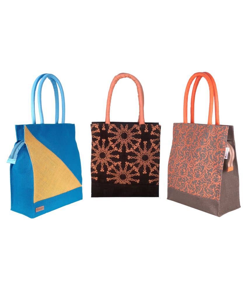 Foonty Multi Lunch Bags - 3 Pcs - Handbags | Buy online on ZillyBuy