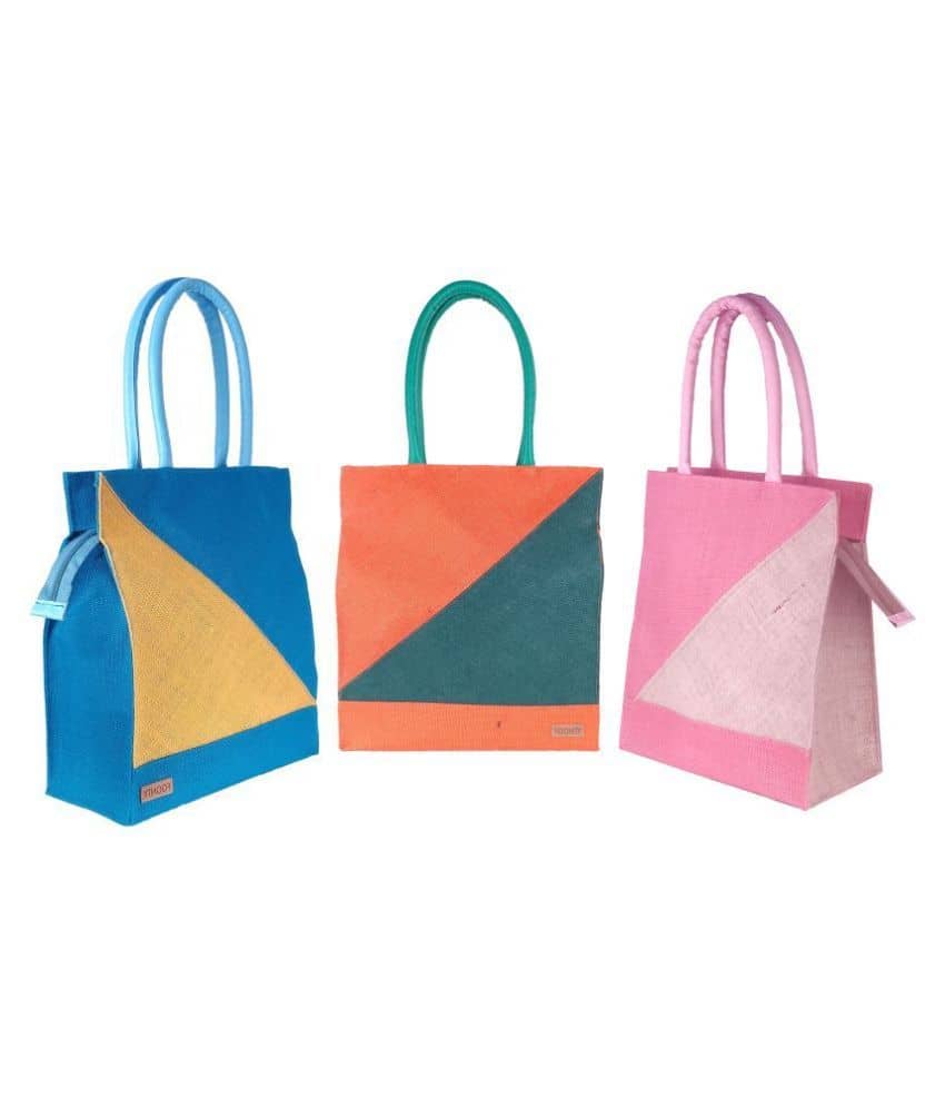 Foonty Multi Lunch Bags - 3 Pcs - Handbags | Buy online on ZillyBuy