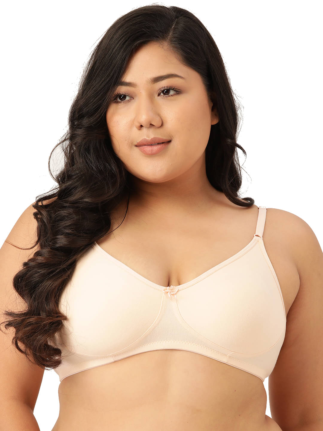 Leading Lady Cotton Non Padded Women's T-Shirt Bra ( Peach ) Leading Lady Cotton Non Padded Women's T-Shirt Bra ( Peach )