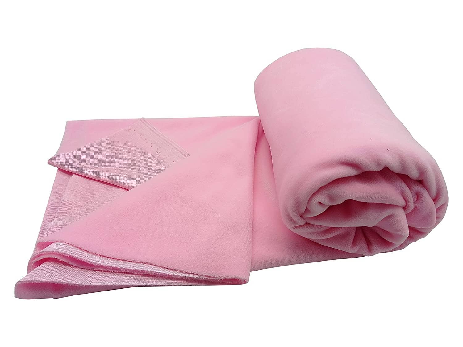 PRANSUNITA Super Soft Velvet Finish Polar Fleece Felt Fabric, Size 39 x 32 inch used in Home Decor, Cushions & DIY Soft Toys making, Dresses, Art & Craft, Jackets, Booties  etc Color –Pink - Stationery | Buy online on ZillyBuy