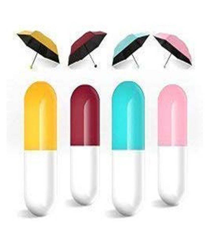     			Perkins & Morley Ultra Lights and Small Mini Umbrella with Cute Capsule Case,5 Folding Compact Pocket Umbrella, Especially for Kids