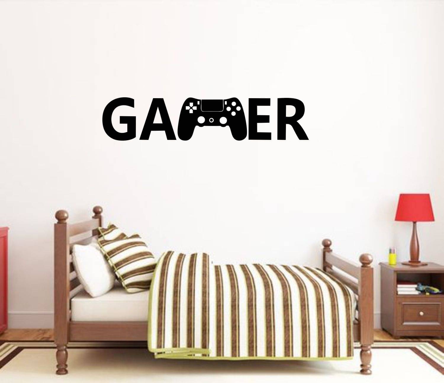     			Asmi Collection Gamers Game Wall Sticker ( 21 x 95 cms )