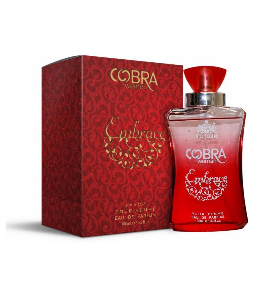 ST.JOHN Cobra Embrace Eau de Parfum, Perfume for Women 100ml- (200ml)- Pack of 2