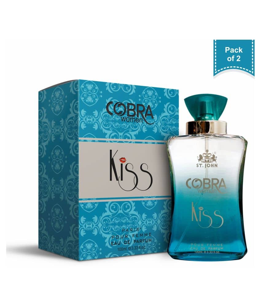 ST.JOHN Cobra Kiss Cobra Eau de Parfum, Perfume For Women 100ml - (200ml) Pack of 2