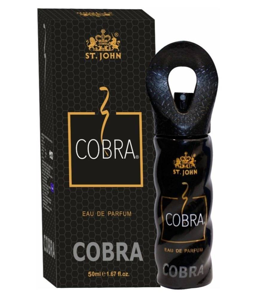     			ST.JOHN Cobra Parfum 50ml, Long Lasting Perfume For Men -50ml Each (150ml) -Pack of 3