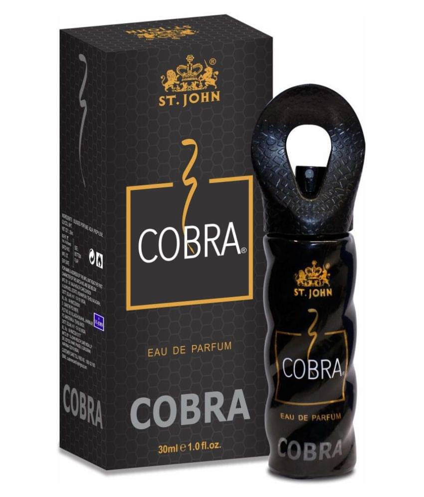     			ST.JOHN Cobra Perfume 30ml , Long Lasting Perfume for Men (90ml) - Pack of 3