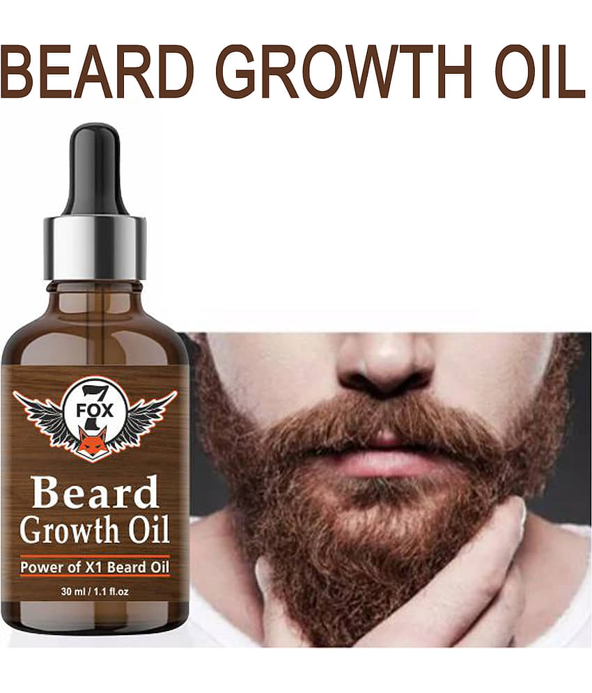 7 FOX - 30mL Growth Increasing Beard Oil (Pack of 1) - Beard Care and Tools | Buy online on ZillyBuy