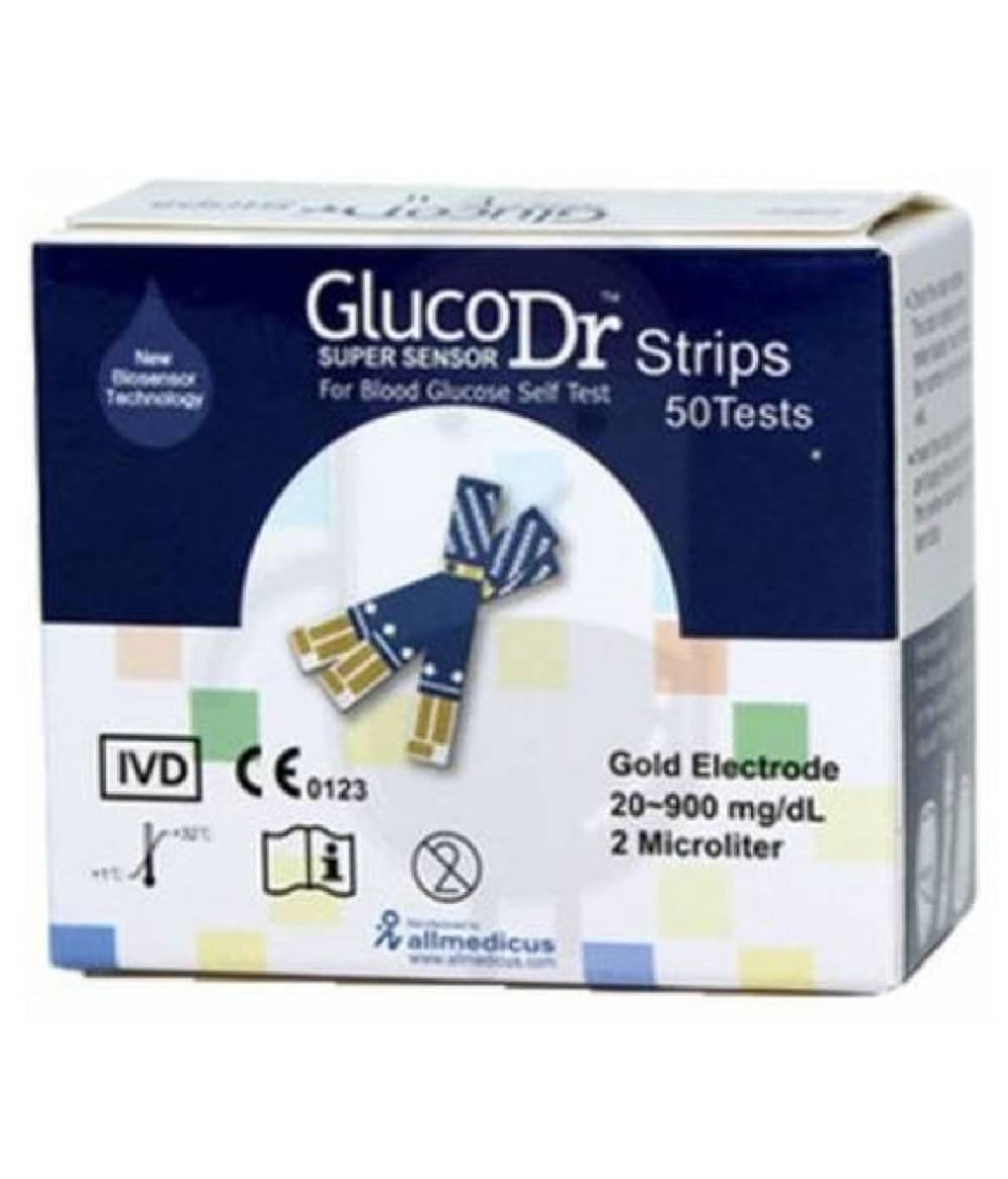     			Gluco Dr. Ss Super Sensor 50 Strips