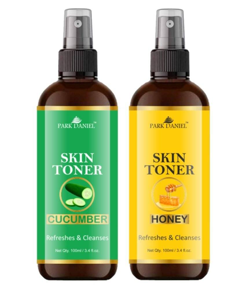     			Park Daniel   Cucumber & Honey Skin Toner -  For Men & Women Astringent 200 mL Pack of 2