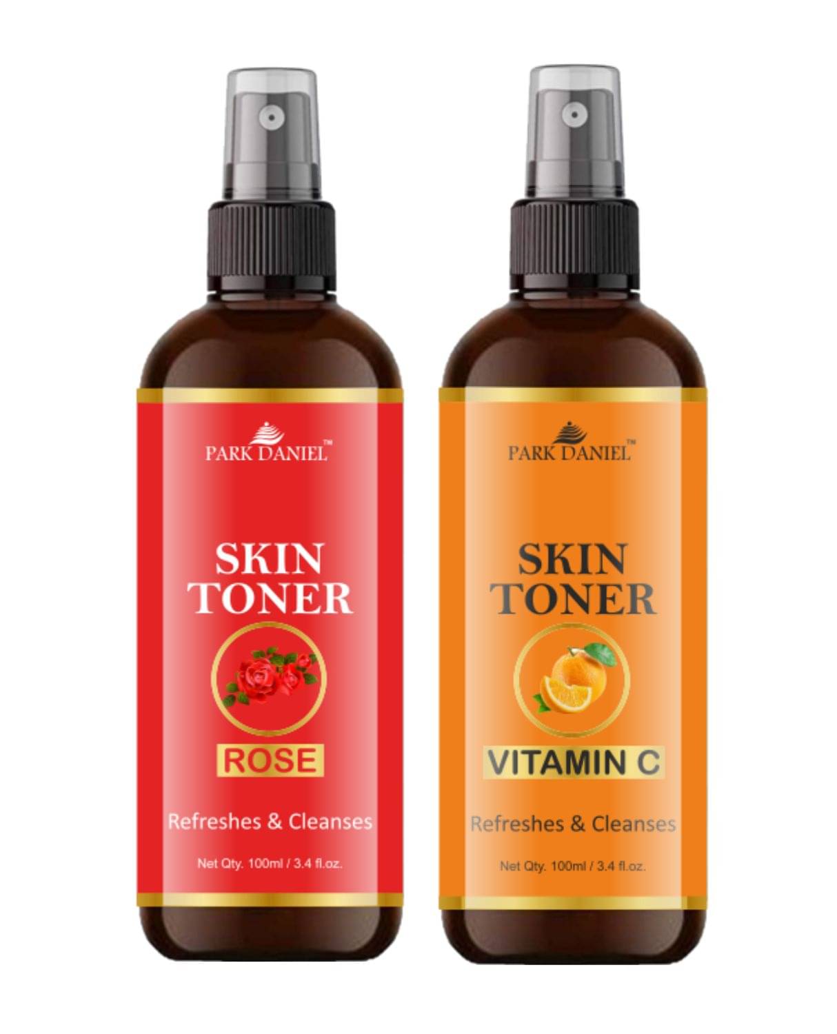 Park Daniel   Rose & Vitamin C Skin Toner-  For Men & Women Astringent 200 mL Pack of 2     			Park Daniel   Rose & Vitamin C Skin Toner-  For Men & Women Astringent 200 mL Pack of 2