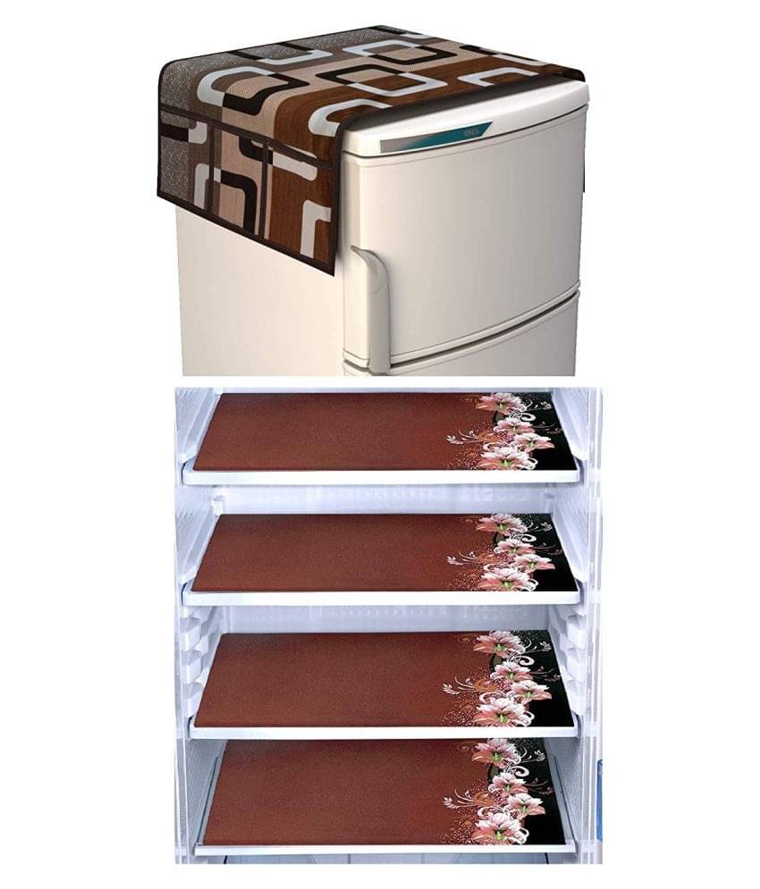     			Shaphio (4 Fridge Mats + 1 Fridge Top Cover)
