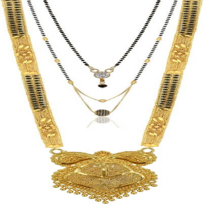 MGSV - Golden Mangalsutra ( Pack of 3 )