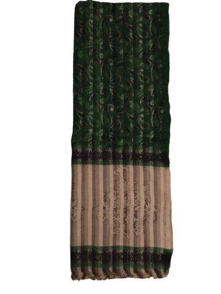     			new india trends Green Kashmiri Shawl - Single