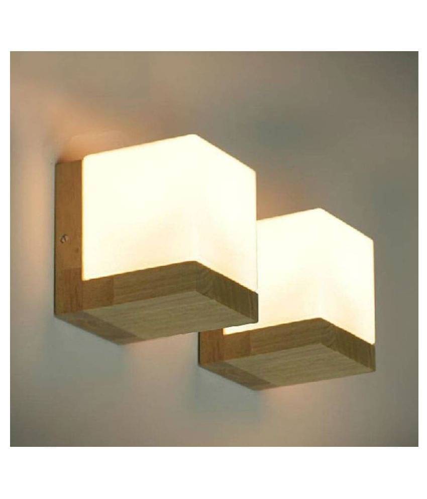 AFAST LED Indoor Wall Lamp Glass Wall Light Multi - Pack of 2     			AFAST LED Indoor Wall Lamp Glass Wall Light Multi - Pack of 2