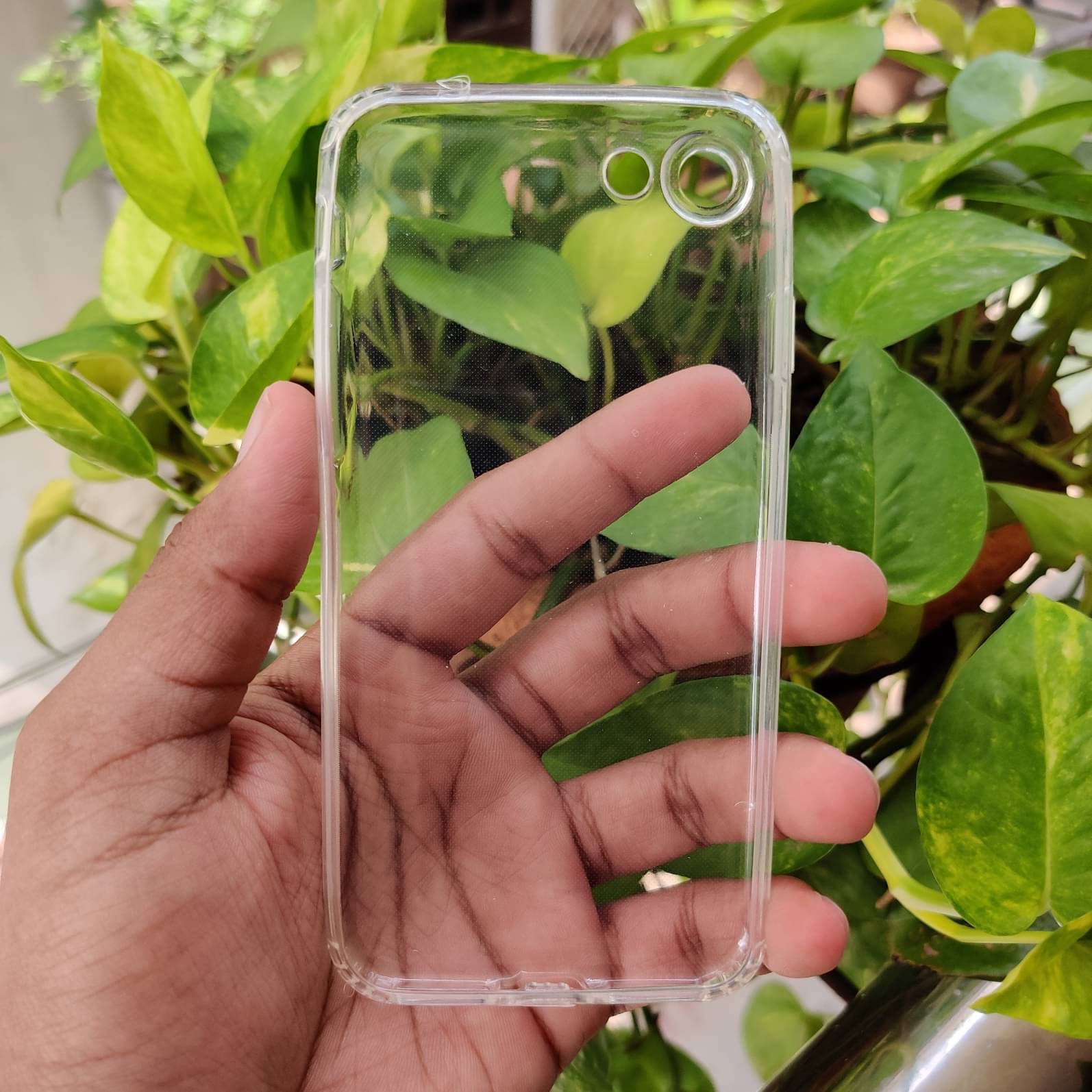     			Apple iPhone SE (2020) Soft Silicon Cases Case Vault Covers - Transparent