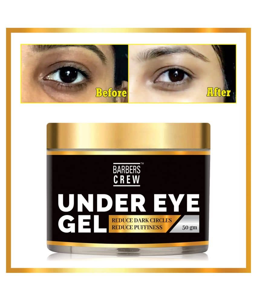 Barbers Crew Under eye Gel for Dark Circle Remove For Face Moisturizer Gel Eye Mask 50 g - Makeup - Eyes | Buy online on ZillyBuy