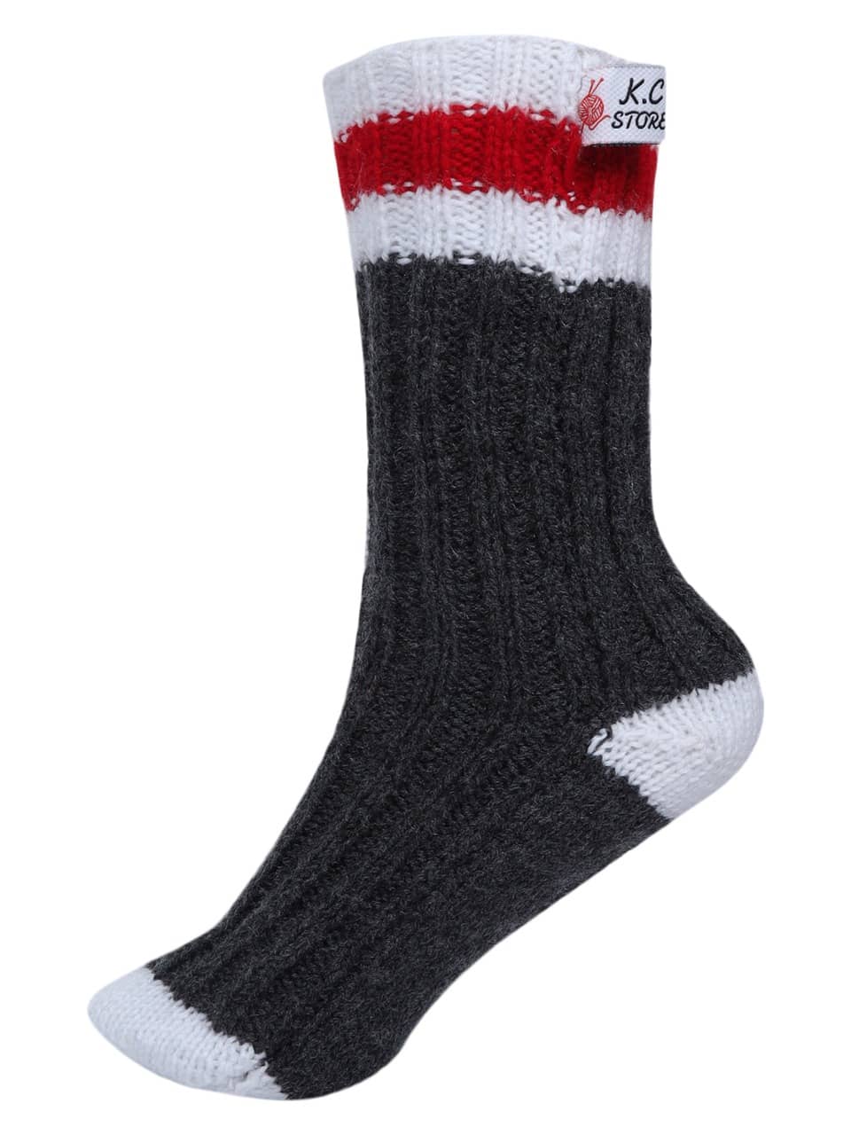 KC Store Women's Handmade Woolen Calf Length Socks For Winters - Socks | Buy online on ZillyBuy