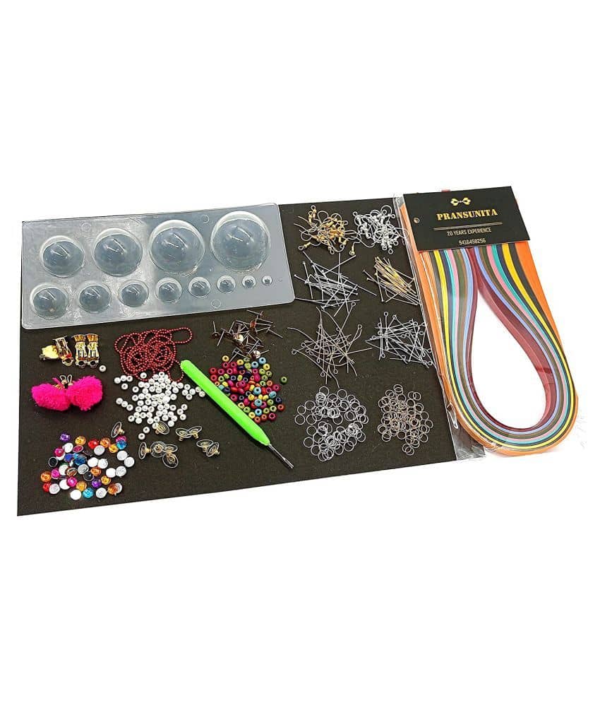 PRANSUNITA Other Jewelry Making kit for Beginners Includes Quilling Strips ( Pack of 1 ) - Stationery | Buy online on ZillyBuy