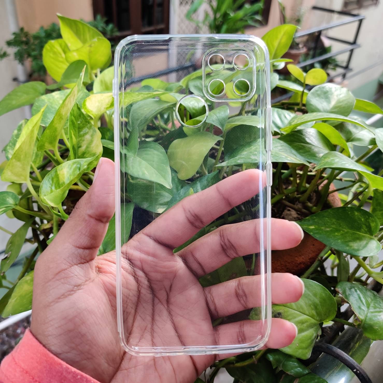    			Realme C12 Soft Silicon Cases Case Vault Covers - Transparent