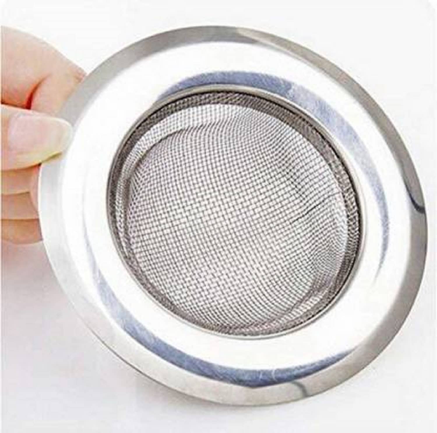 Stainless Steel Sink Drainer (Jali), (Pack of 1)