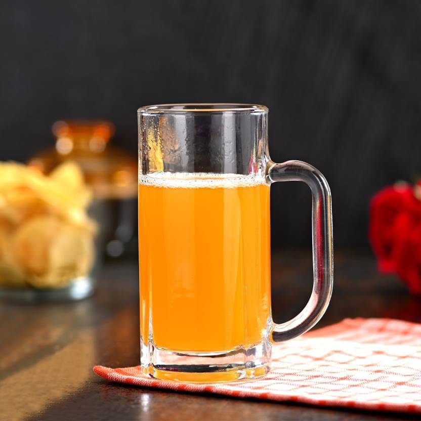    			Afast Glass Beer Mug, Transparent, Pack Of 1, 280 ml
