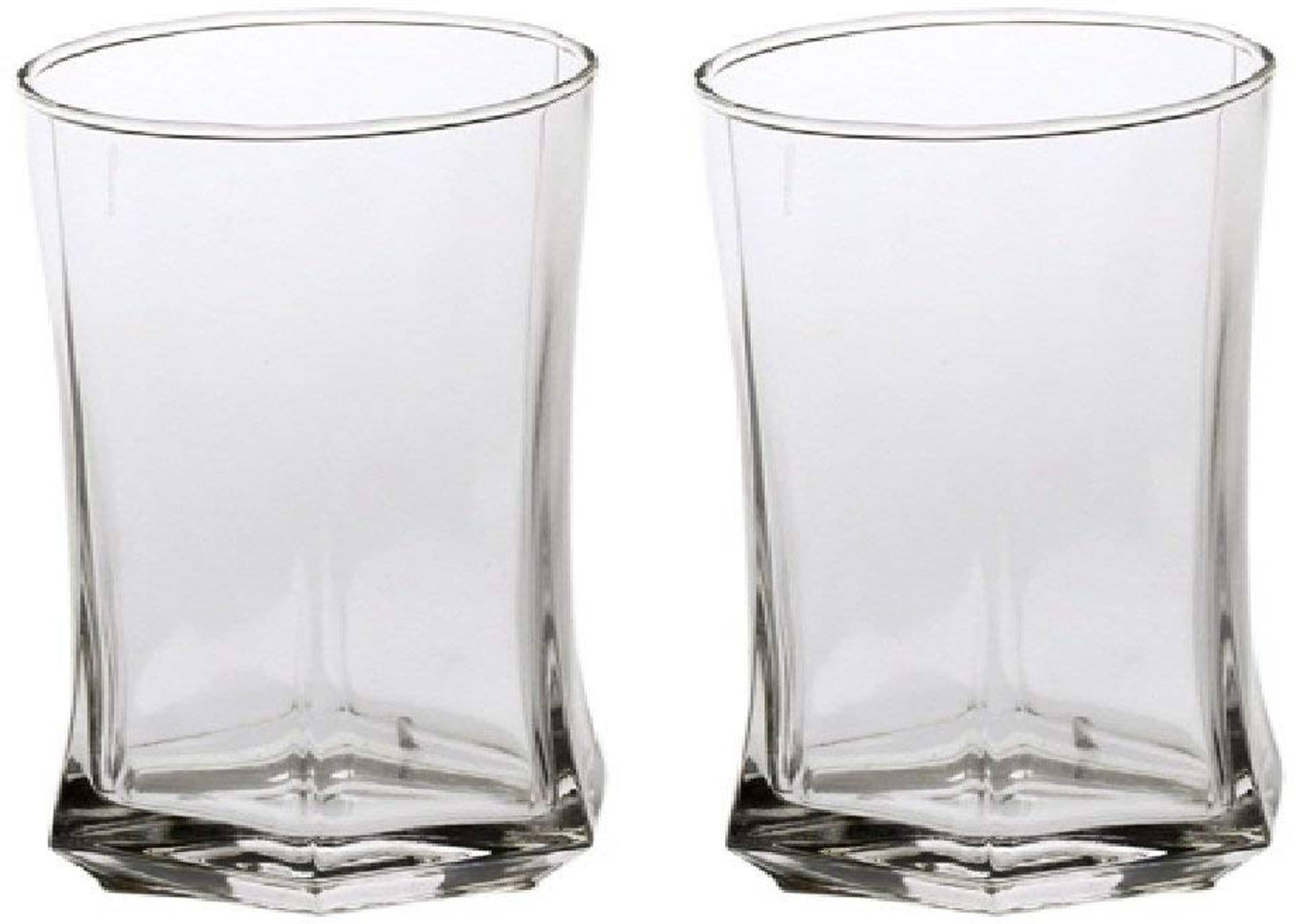     			Afast Glass Glasses, Clear, Pack Of 2, 250 ml