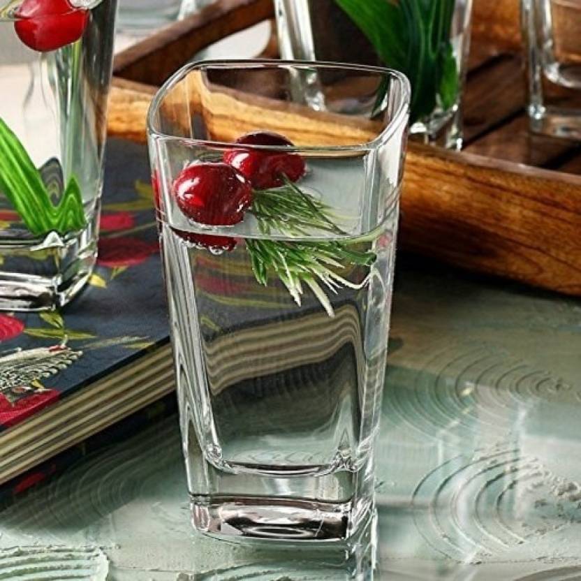     			Afast Glass Drinking Glass, Clear, Pack Of 1, 300 ml