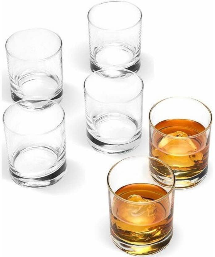 Afast Glass Glasses, Clear, Pack Of 6, 300 ml