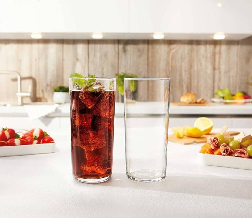 Afast Glass Glasses, Clear, Pack Of 2, 300 ml