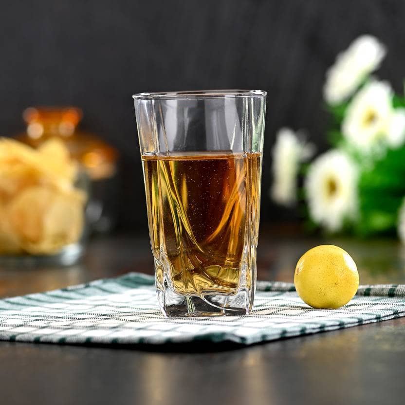 Afast Glass Drinking Glass, Clear, Pack Of 1, 250 ml