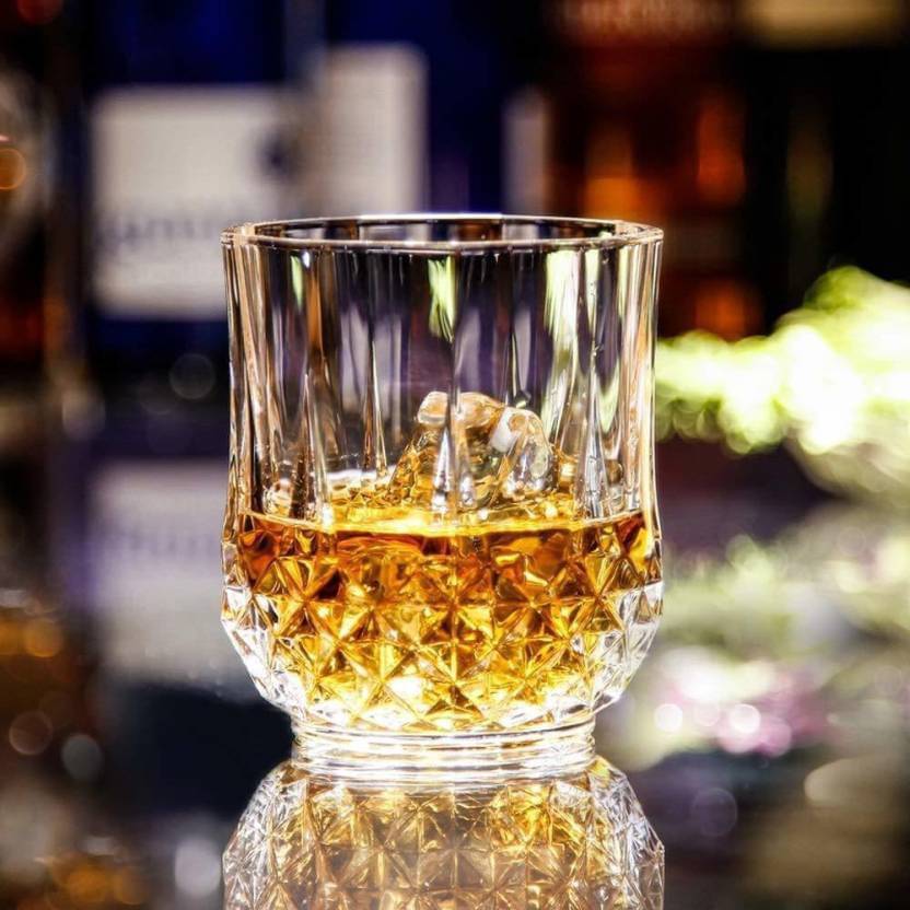     			Afast Glass Whisky Glass, Clear, Pack Of 1, 180 ml