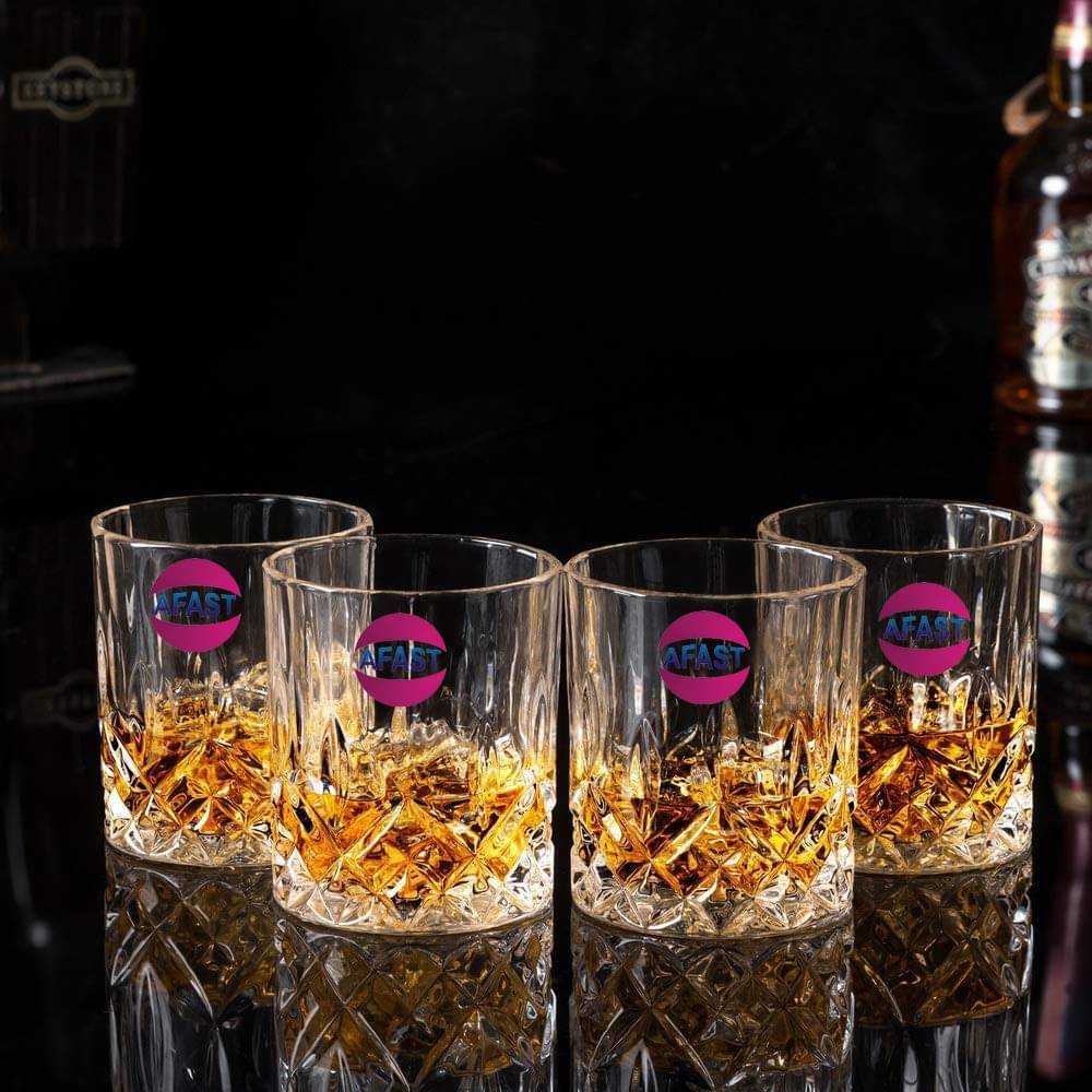     			Afast Glass Glasses, Clear, Pack Of 4, 200 ml