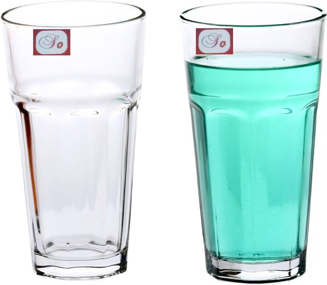     			Afast Glass Glasses, Clear, Pack Of 2, 250 ml