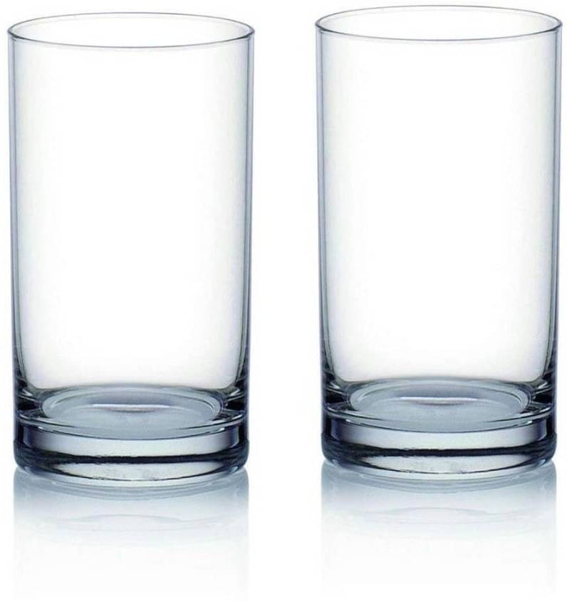     			Afast Glass Glasses, Clear, Pack Of 2, 230 ml
