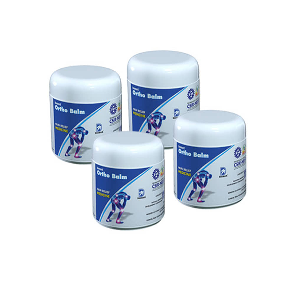 Deemark Ortho Balm for Joint Pain, Back Pain, Knee Pain, Shoulder Pain. - Pain Relief Balm (Pack Of 4)