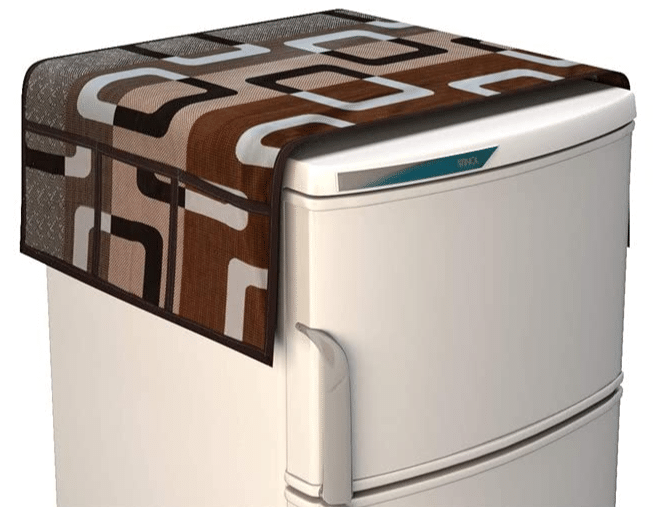     			Exopick - Multicolor Polyester Fridge  Top Cover (Pack of 1)