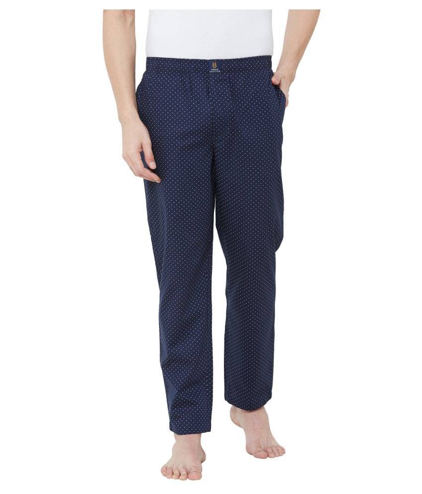     			URBAN SCOTTISH Pack of 1 Pyjama For Men's ( Navy )