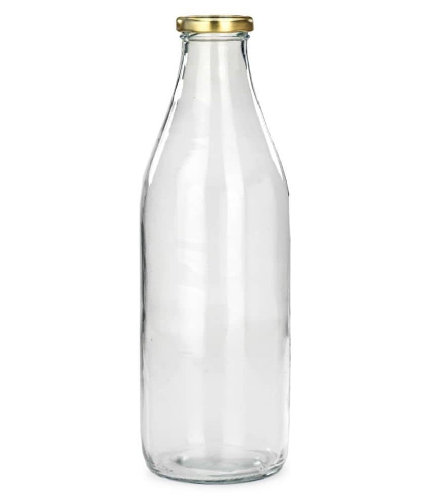 Afast Glass Storage Bottle, Clear, Pack Of 1, 1000 ml